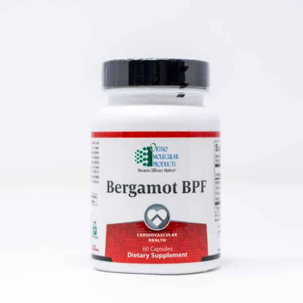 ortho molecular product bergamot BPF cardiovascular health New Jersey