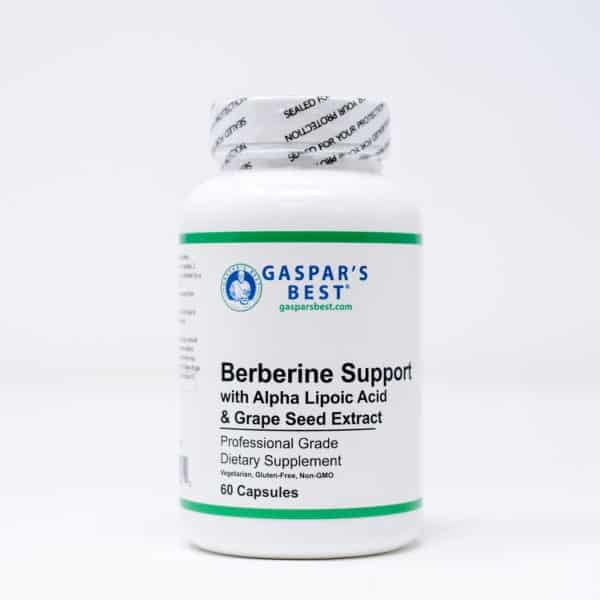gaspers best berberine support with alpha lipoic acid and grape seed extract professional grade dietary supplement New Jersey