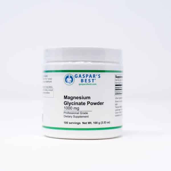 gaspars best Magnesium glycinate powder professional grade dietary supplement New Jersey