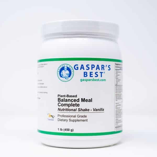 gaspers best plant based ballanced meal complete nutritional shake vanilla professional grade dietary supplement New Jersey