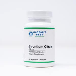 gaspers best Strontium citrate professional grade vegetarian capsules New Jersey