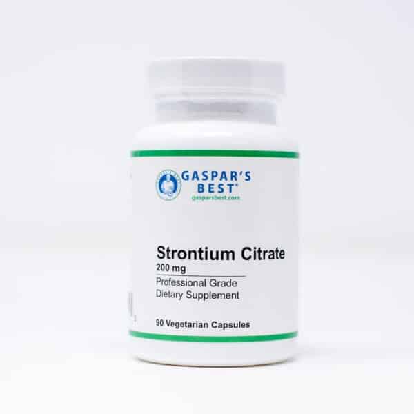 gaspers best Strontium citrate professional grade vegetarian capsules New Jersey
