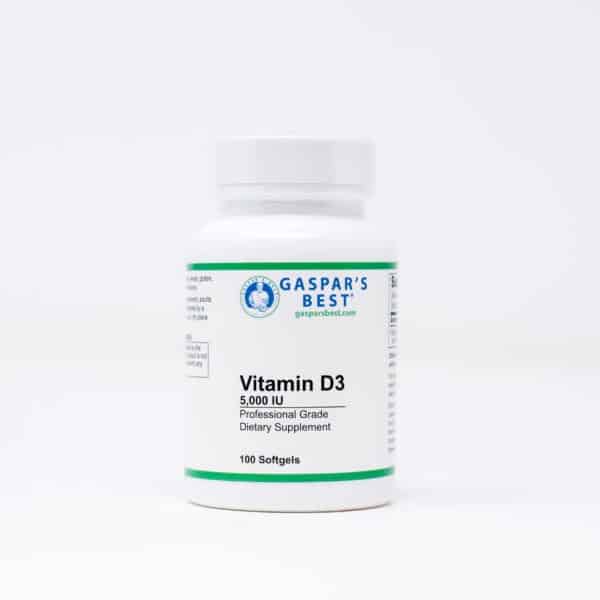 Gaspars best Vitamin D3 professional grade dietary supplement capsules New Jersey