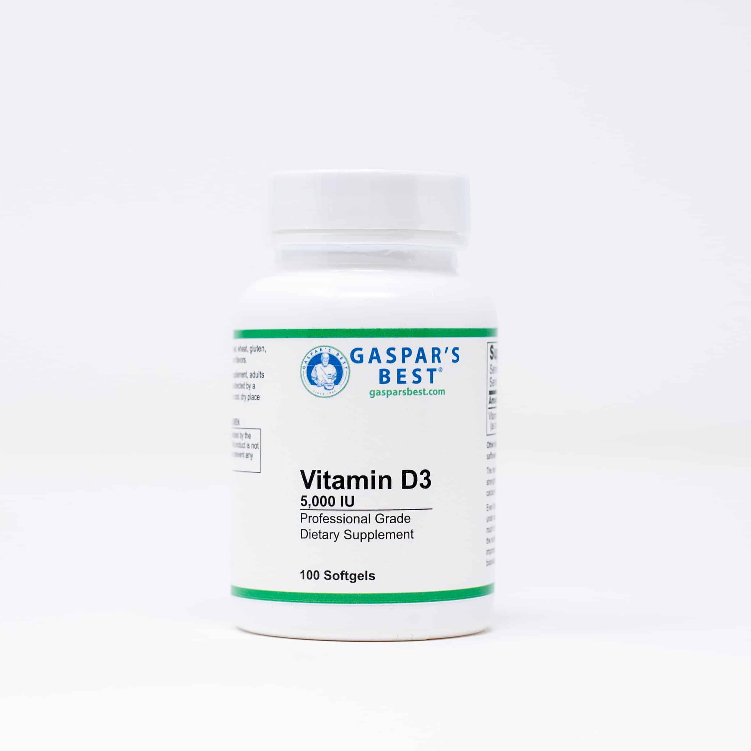 Gaspars Best Vitamin D3 5000 Iu