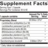 orthobiotic-facts-1 nutrition label ingredients supplement facts New Jersey
