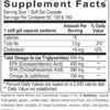 orthomega-supplement-facts nutrition label ingredients supplement facts New Jersey