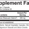 l-glutathione-label nutrition label ingredients supplement facts New Jersey