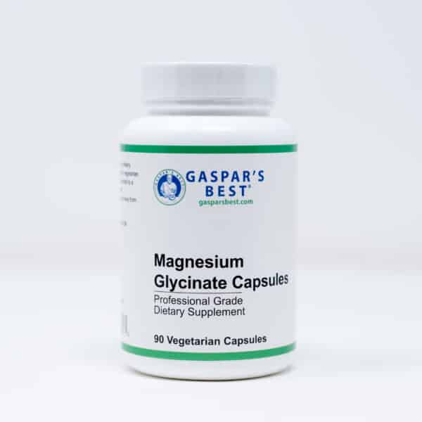 Gaspars best Magnesium Glycinate Capsules professional grade dietary supplement vegetarian capsules New Jersey