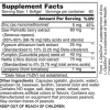 prostate-health-label nutrition label ingredients supplement facts New Jersey