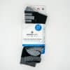 amanda health cooling comfort socks for diabetic foot care medium black and grey New Jersey