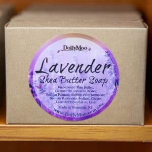 DollyMoo Lavender shea butter soap cruelty free New Jersey