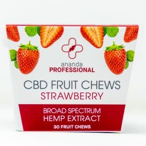 ananda professionals cbd fruit chews strawberry hemp extract New Jersey